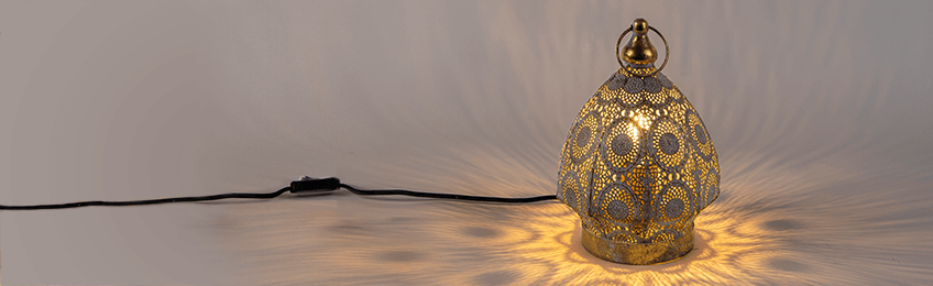 Oriental table lamps